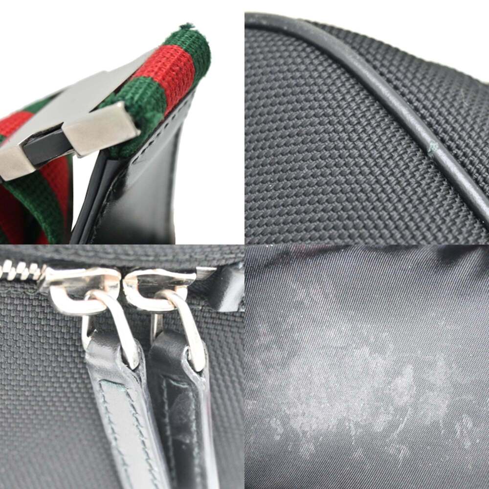 GUCCI Black Canvas Fanny Pack - Picture 7 of 10